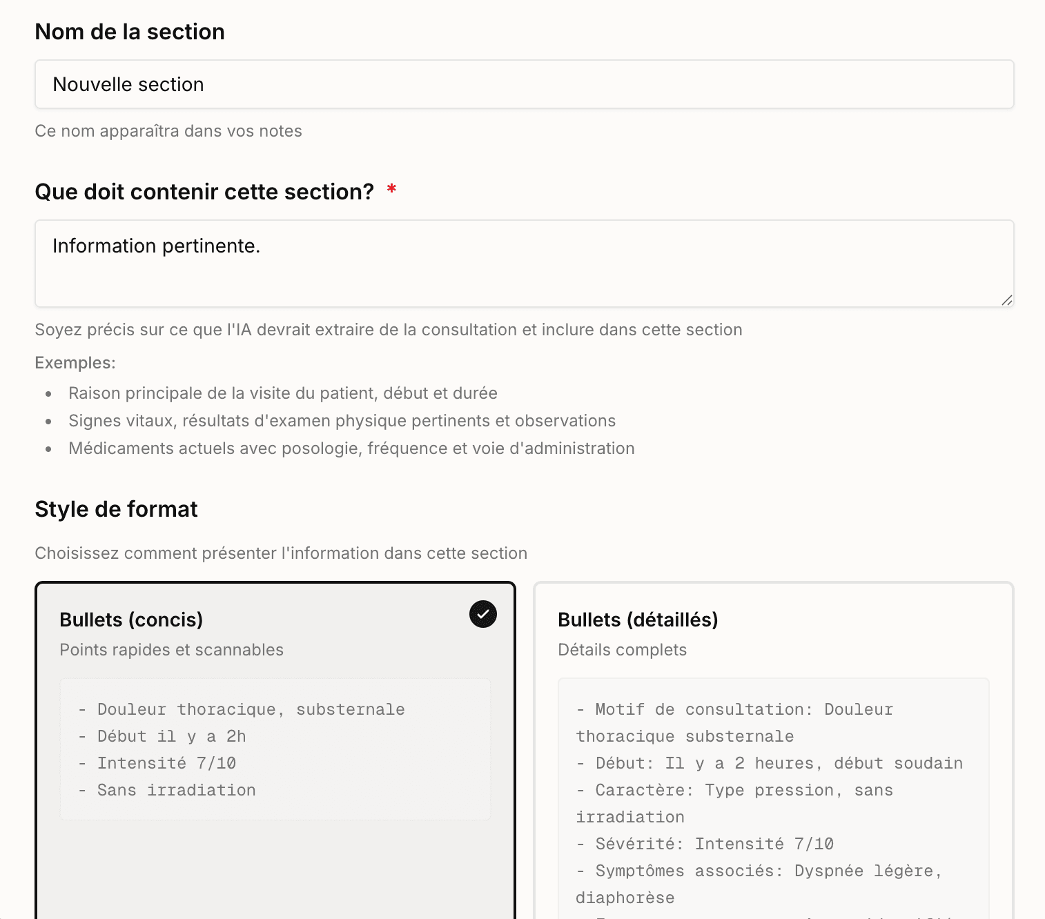 Keep your documentation style intact.